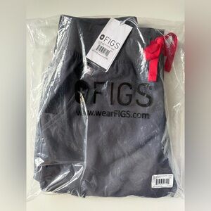 FIGS High Waisted Zamora Scrub Pants Charcoal Gray Women's Sz XXSP New with Tags